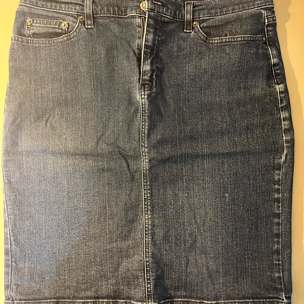 Jean skirt